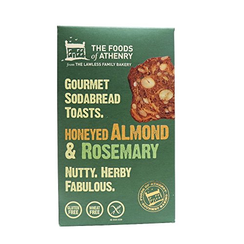 The Foods of Athenry - Sodabread Toasts - Honeyed Almond & Rosemary - 110g