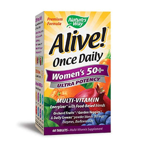 Nature's Way Alive! Womens 50+ Ultra Wholefoods Plus Tablets, 160 g