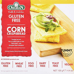 Orgran | Toasted Corn Crispbread | 1 X 125G