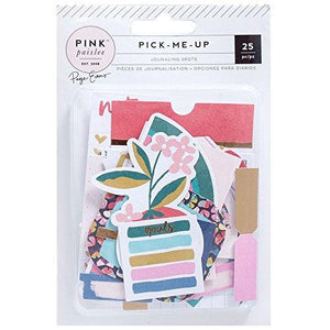 Paige Evans Pick Me up Embellishments 25 Piece Gold Foil Journaling Spots