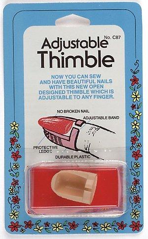 Plastic Thimble-adjustable