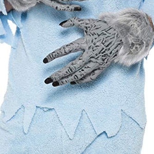Smiffys Werewolf Hands Grey PVC with Fur