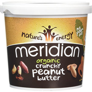Meridian Organic Peanut Butter Crunchy 1kg