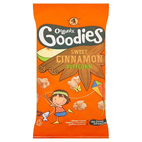 Goodies Puffcorn - Sweet Cinnamon Multipack 12m+ (4x10g) (Pack of 3)