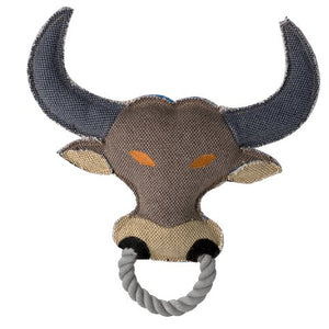 Dog Toy  Canvas Ring Ox   Pack Of 3 | Hunter