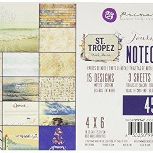 Prima Marketing St. Tropez 4x6 Journaling Cards