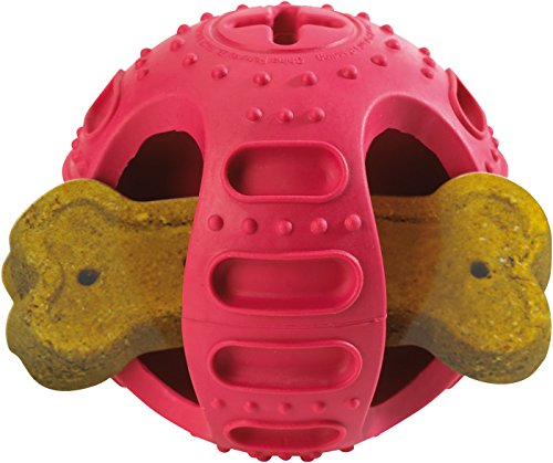 Dog Toy Stuff´N Bounce, 11,5 Cm Rubber Purple  Pack Of 3 | Hunter