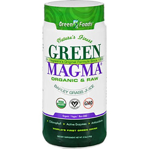 Pack of 1 x Green Foods Dr Hagiwara Green Magma Barley Grass Juice Powder - 5.3 oz