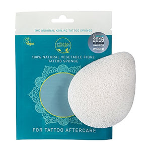 Konjac Sponge 100 Percent Natural Vegetable Fibre Tattoo Sponge