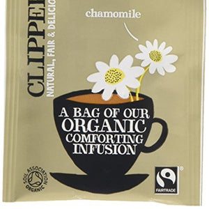 Clipper Organic Fairtrade Infusion Chamomile Enveloped 250 Teabags 375 G