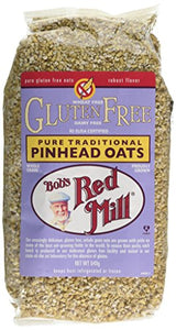 Bob's Red Mill Gluten Free Wholegrain Pinhead Oats 640 g (Pack of 2)