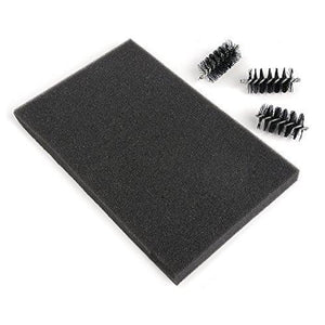 Sizzix 660514 Accessory Replacement brush Heads & Foam Pad