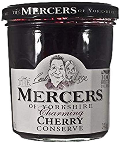 Mercers Cherry Conserve 340 g (Pack of 6)