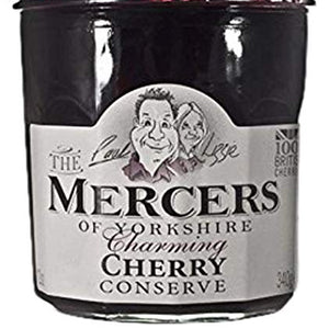 Mercers Cherry Conserve 340 g (Pack of 6)