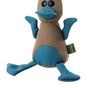 Dog Toy Canvas Bird, Approx. 20 Cm Brown/Blue  Pack Of 3 | Hunter