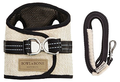 Harness With Lead Soho Cream S | Bowl & Bone