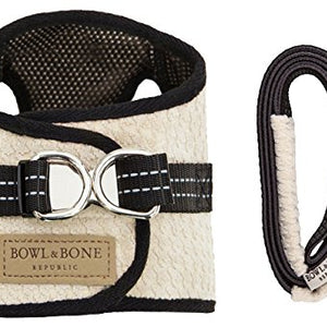 Harness With Lead Soho Cream S | Bowl & Bone