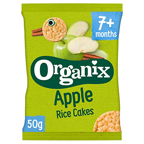 Organix Apple Rice Cakes 50 g (Pack of 7) (organic)