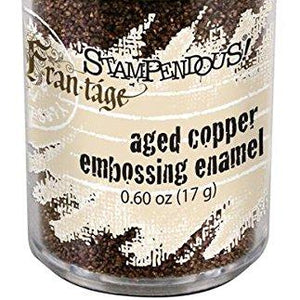 Stampendous Aged Embossing Enamel, 60-Ounce, Copper