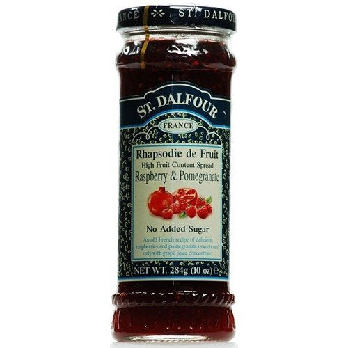 St Dalfour Raspberry & Pom Fruit Spread 284g X 5 (Pack of 5)