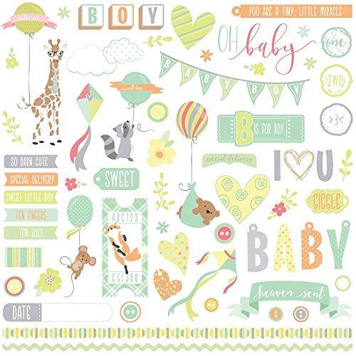 PhotoPlay Paper About A Little Boy Element Sticker Sheet