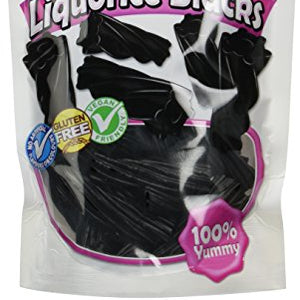 Fini Blacks Liquorice Doypack 180 g (Pack of 5)