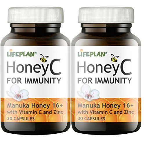 Lifeplan Honey C for Immunity 2 x 30 Capsules