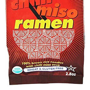 King Soba Organic Chilli Miso Ramen 80g