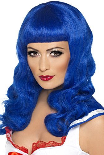Smiffys Sweetheart Wig - Blue