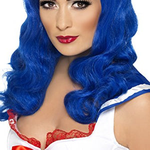 Smiffys Sweetheart Wig - Blue
