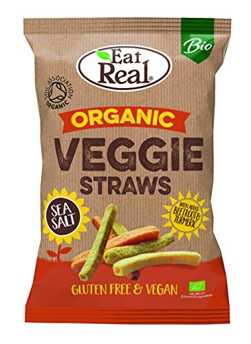 Eat Real Veggie Straws - Organic 100g