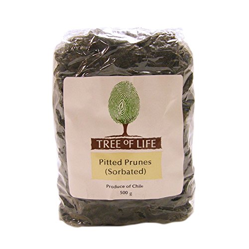 Tree Of Life Prunes - Pitted 500g (Pack of 6)