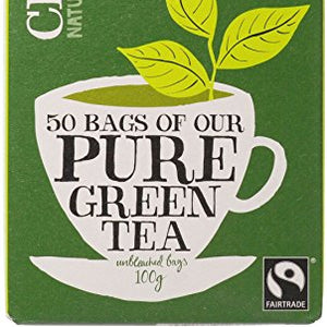 Clipper Pure Green 50 Teabags (Pack of 6, Total 300 Teabags)
