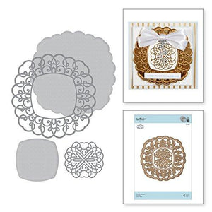 Spellbinders S5-369 Shapeabilities Ringlet Round Etched/Wafer Thin Dies