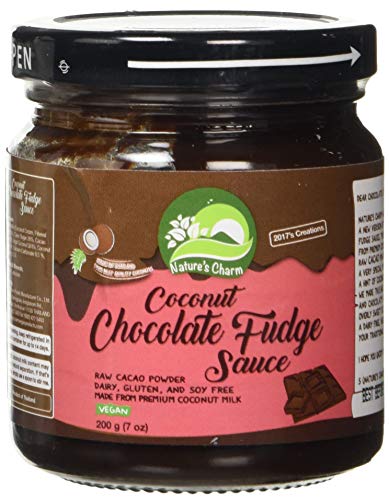 Nature's Charm Coconut Chocolate Fudge Sauce, 200 g