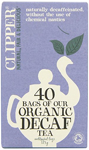 Clipper Organic Decaffeinated Tea 40bag x 5 (Pack of 5)