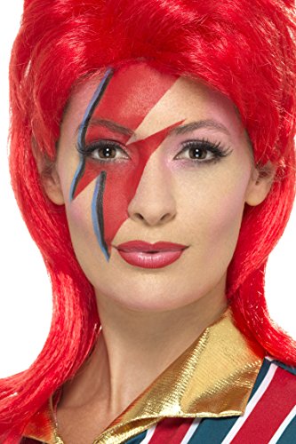 Smiffys 45179 Space Superstar Make Up Kit, with Face paints, Multi-colour, One Size