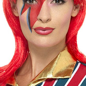 Smiffys 45179 Space Superstar Make Up Kit, with Face paints, Multi-colour, One Size