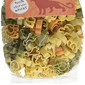 LITTLE PASTA ORGANICS Animal Shaped Pasta - Spinach & Tomato 250g (PACK OF 6)