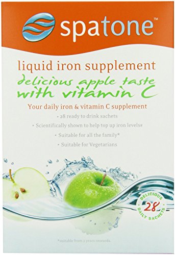 Spatone Apple Liquid Iron Supplement 28 sachet  (Pack of 2)
