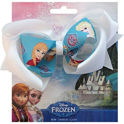 Simplicity 570501001 Disney Frozen Elsa and Anna Ribbon Bow, Blue