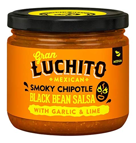 Gran Luchito Black Beans Salsa 300g (Pack of 1)