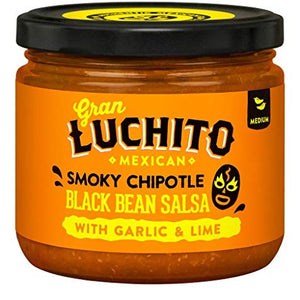Gran Luchito Black Beans Salsa 300g (Pack of 1)