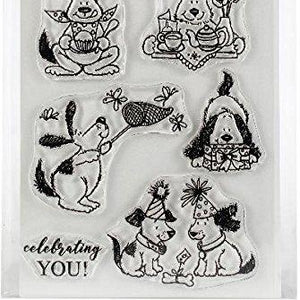 Penny Black Good Times Clear Unmounted Rubber Stamp Set (30-463)