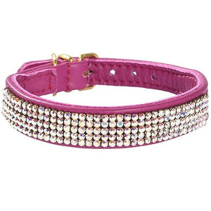 Collar Crystal Princesse Pink 40