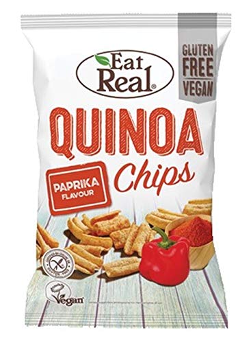 Eat Real Quinoa Chips Paprika 80g (Pack of 10)