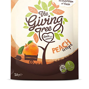 The Giving Tree Freeze Dried Peach Crisps 38g