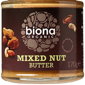 NIL Biona Mixed Organic Nut Butter, 170g