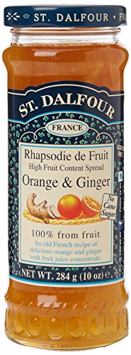 St Dalfour Orange and Ginger Hi Fruit Spread, 284g