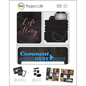 Project Life Value Kit - Chalk W/Chalkboard by American Crafts